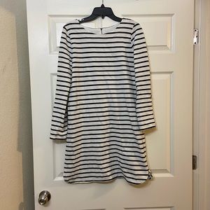 Black and white striped dress from Merona